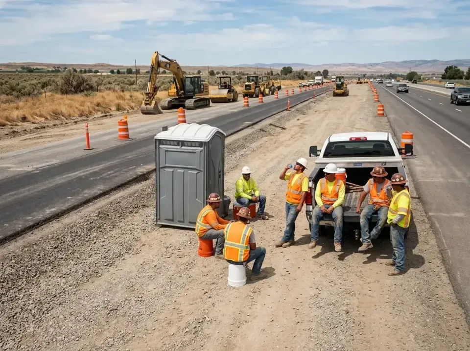 highway-road-construction-crew-007 — frequently asked questions, Porta Potty and Restroom Rentals in Homestead Valley, CA